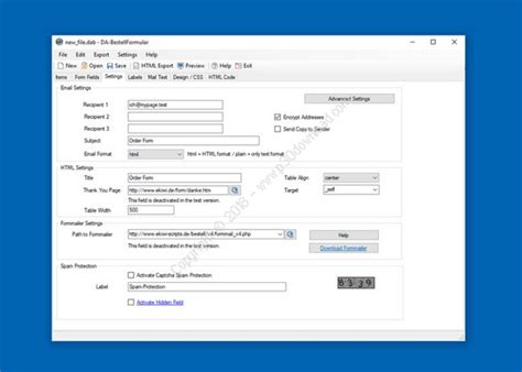 DA-Software OrderForm 4.17 Download