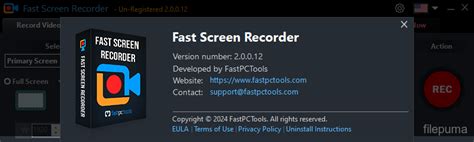 Fast Screen Recorder 2.1.0.11